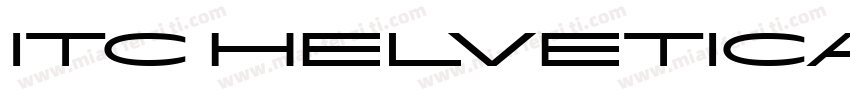ITC Helvetica字体转换